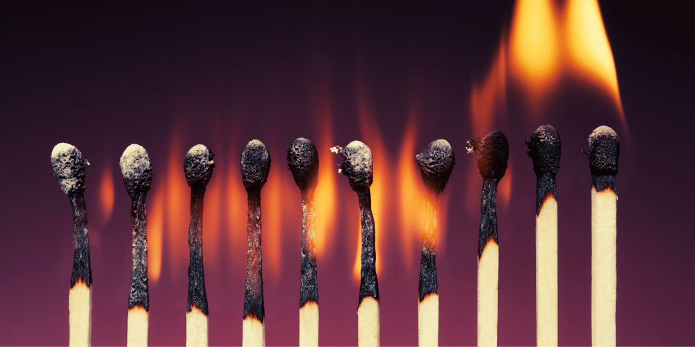burned out